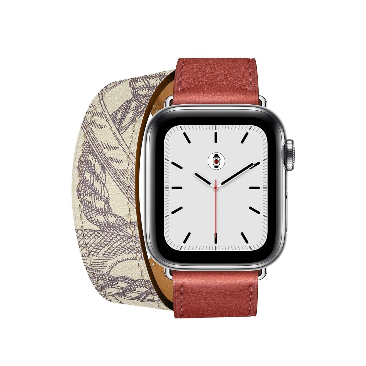 Brique/Béton BB Double Tour Apple Watch Band - BugBands