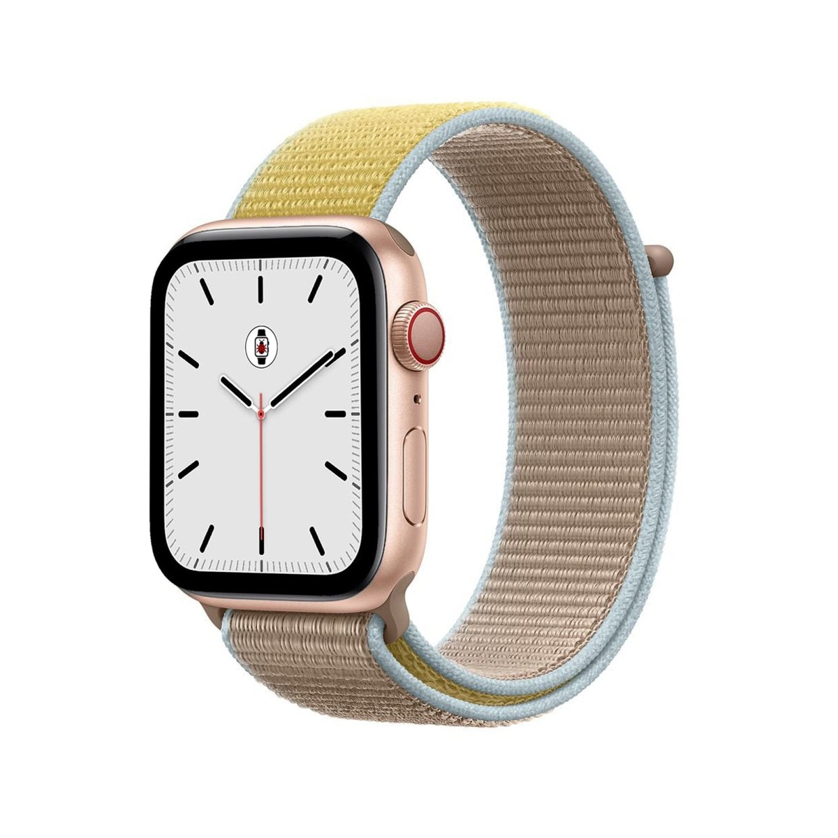 Camel BB Nylon Sport Loop Apple Watch Band - BugBands