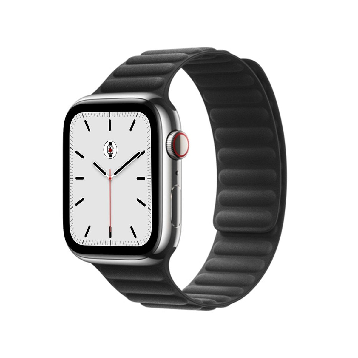 Charcoal BB Magnetic Link Apple Watch Band - BugBands