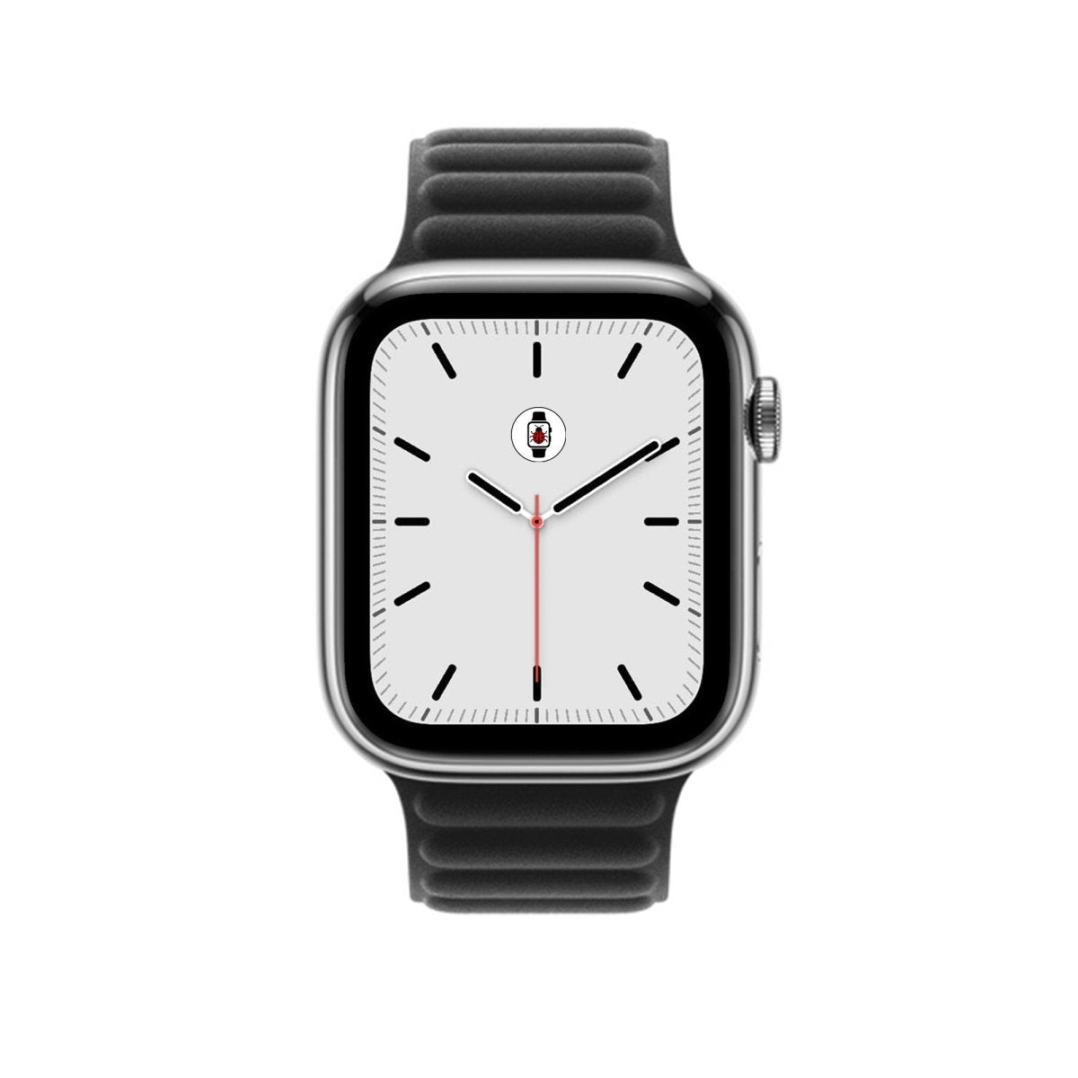 Charcoal BB Magnetic Link Apple Watch Band - BugBands