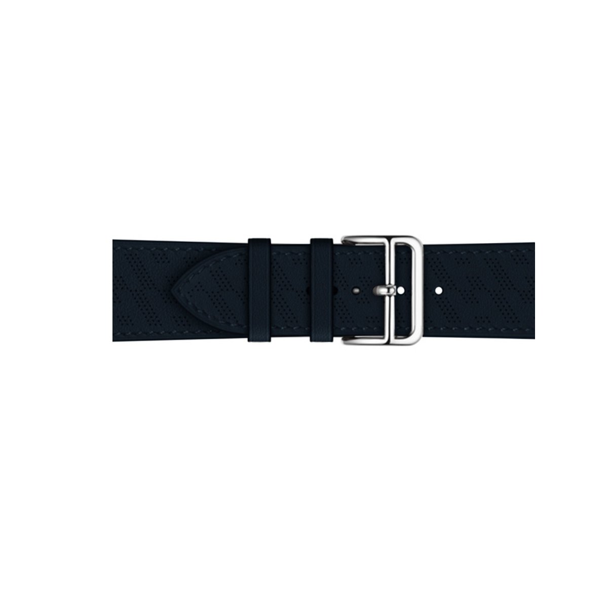Dark Blue BB H Diagonal Single Tour Apple Watch Band - BugBands