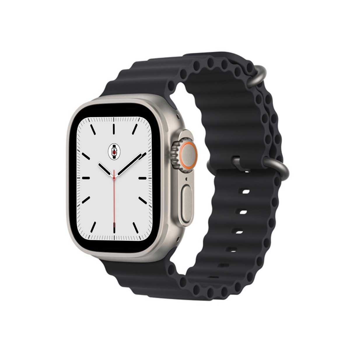 Dark Grey BB Ocean Apple Watch Band - BugBands