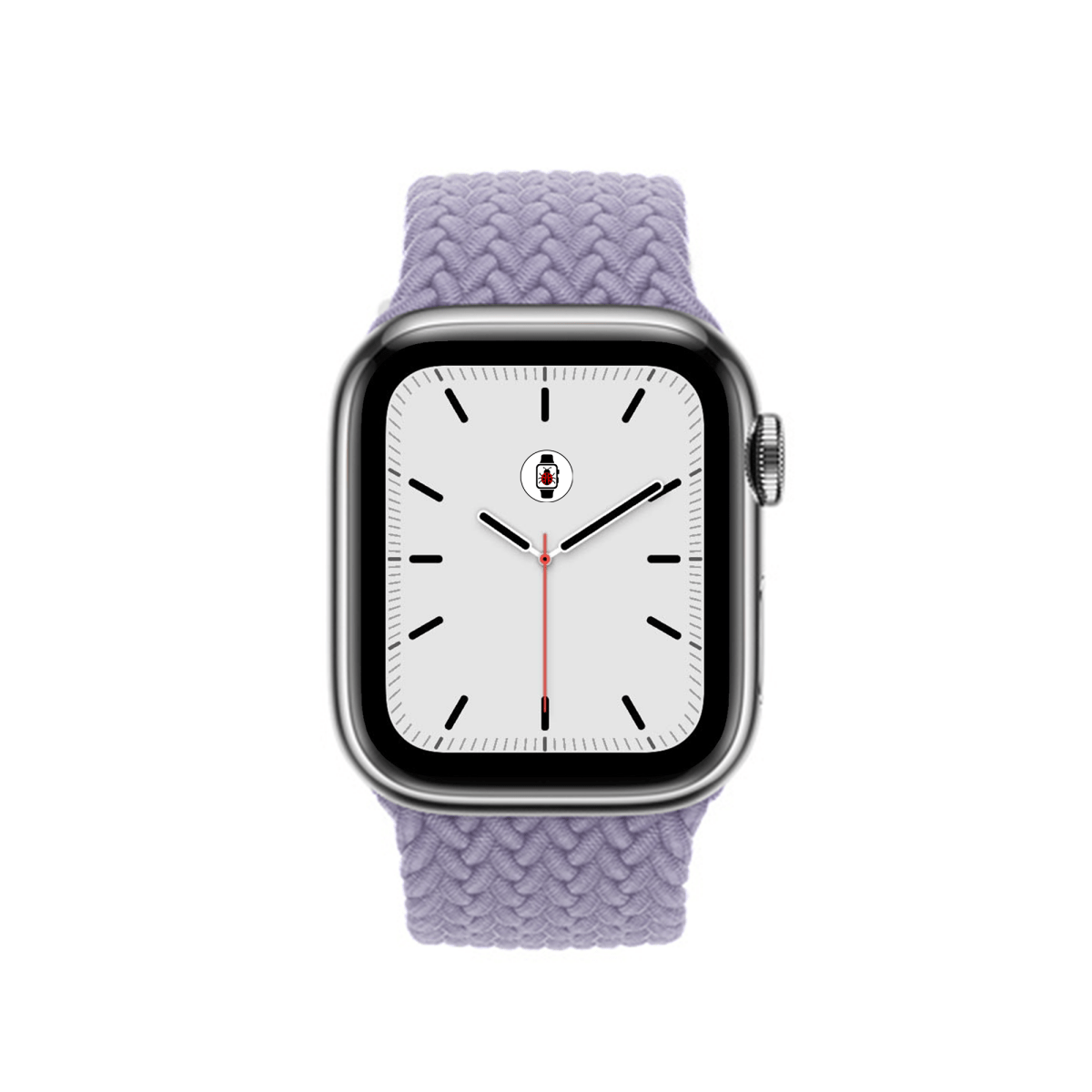 English Lavender BB Braided Solo Loop Apple Watch Band - BugBands