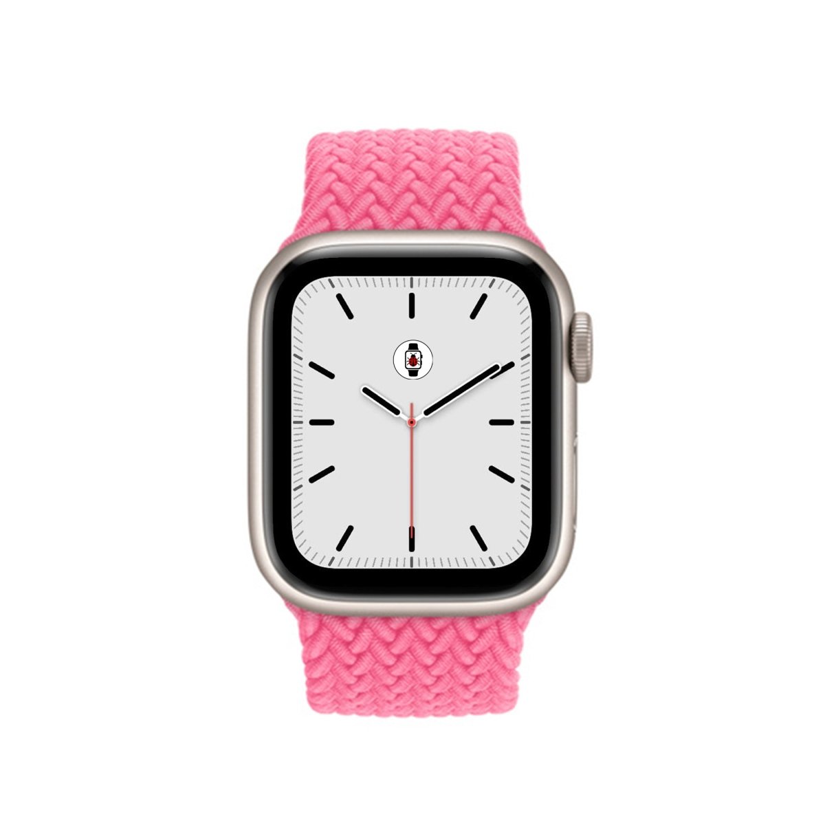 Flamingo BB Braided Solo Loop Apple Watch Band - BugBands