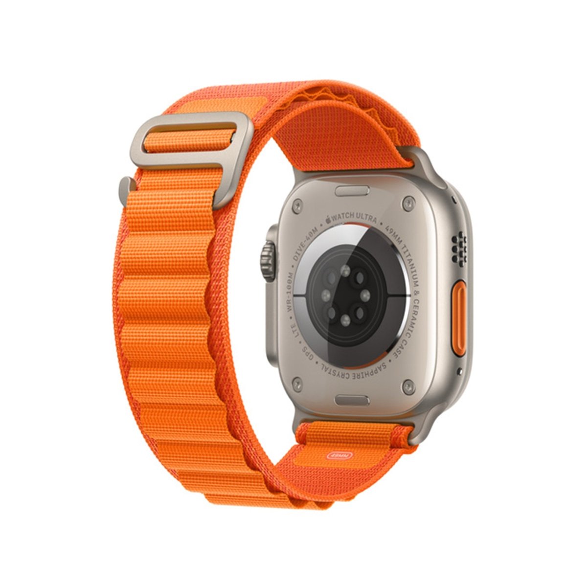 Orange BB Alpine Loop Apple Watch Band - BugBands