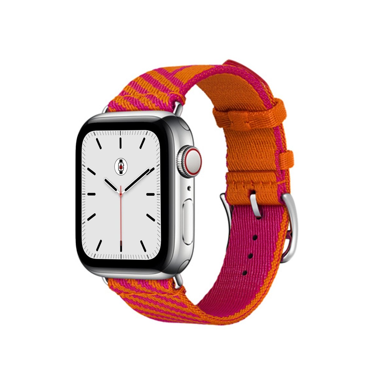 Orange/Rose Mexico BB Jumping Single Tour Apple Watch Band - BugBands