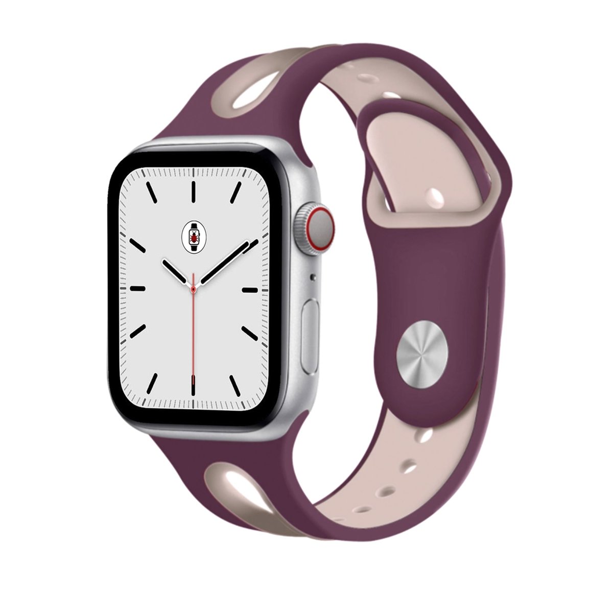 Purple & Pink BB Modern Sport Apple Watch Band - BugBands