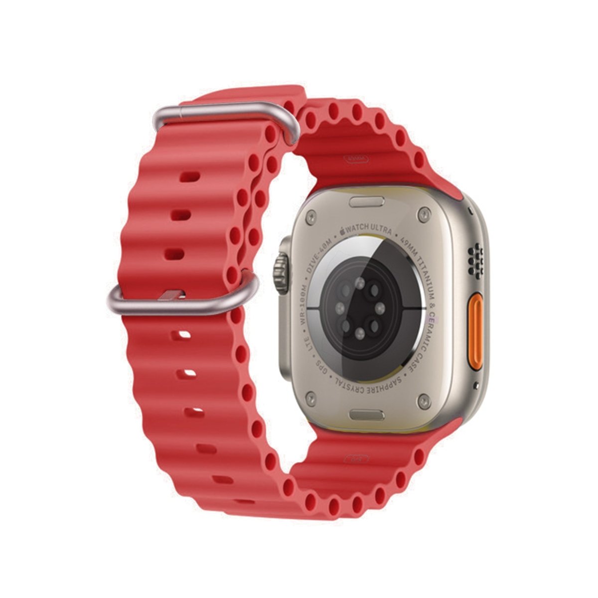 Red BB Ocean Apple Watch Band - BugBands