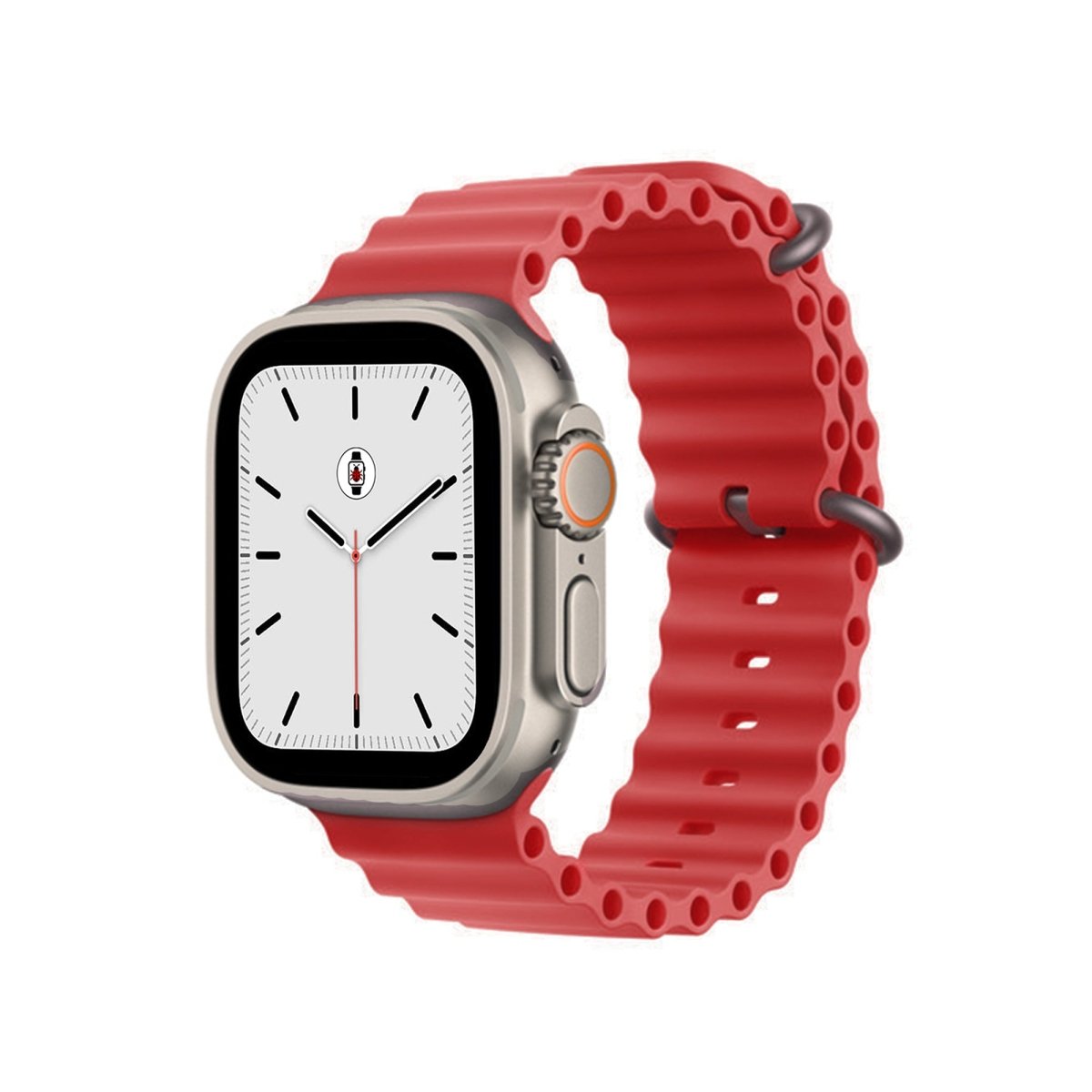 Red BB Ocean Apple Watch Band - BugBands