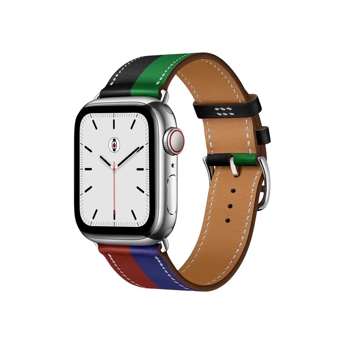 Rouge H/Bleu Saphir BB Single Tour Apple Watch Band - BugBands