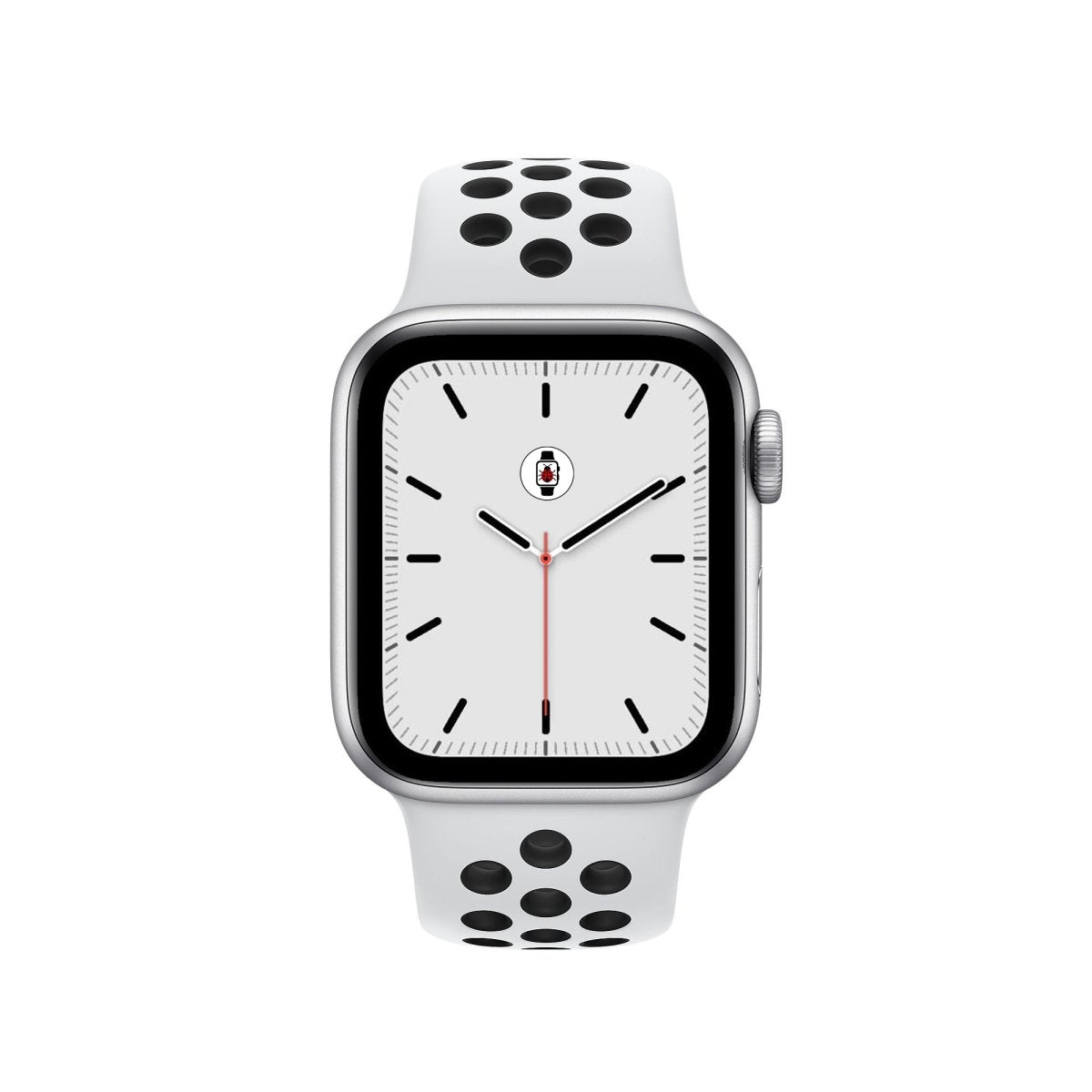 White & Black BB Sport Fit Apple Watch Band - BugBands