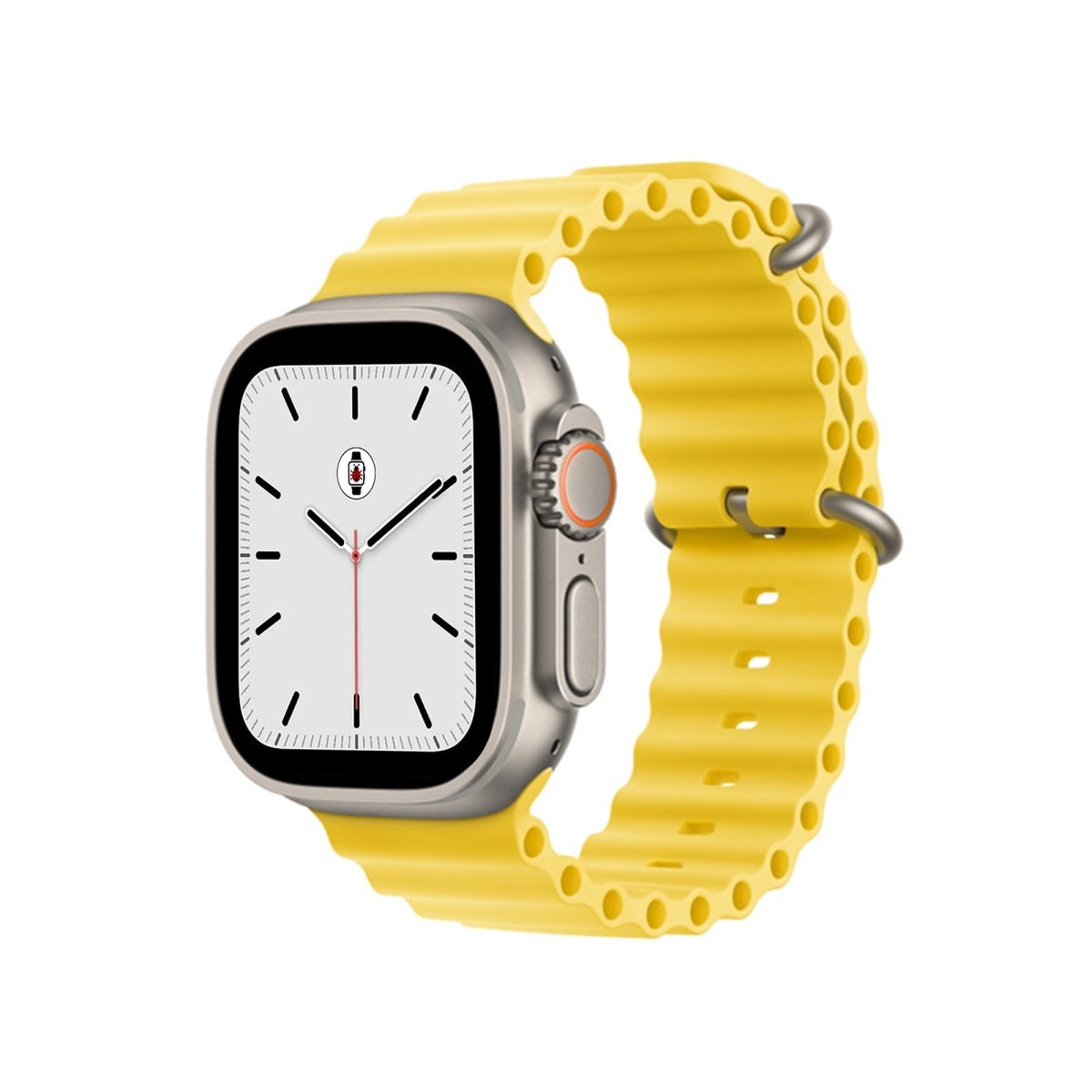Yellow BB Ocean Apple Watch Band - BugBands