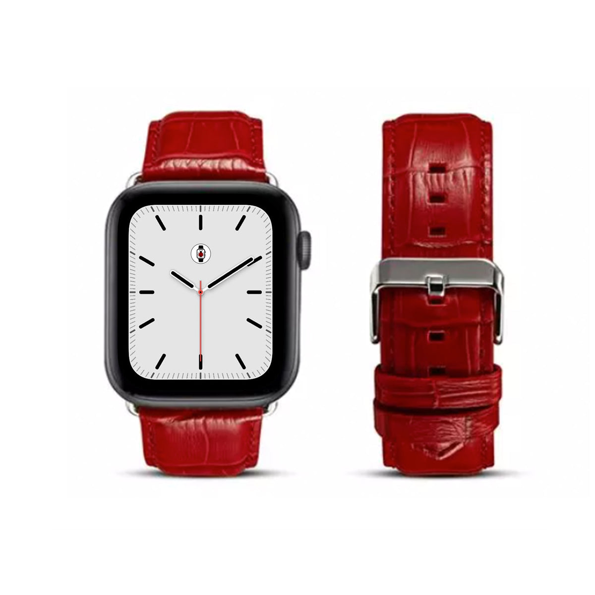 Red Leather Apple Watch Band Apple Watch Red Leather Band BugBands