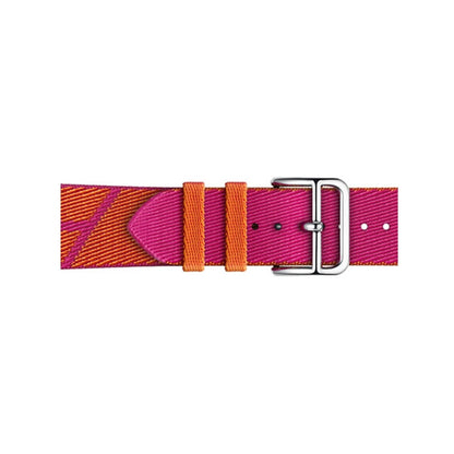 Orange/Rose Mexico BB Jumping Single Tour Apple Watch Band - BugBands