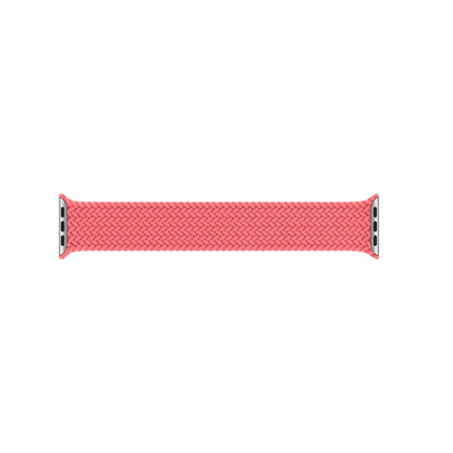 Pink Punch BB Braided Solo Loop Apple Watch Band - BugBands