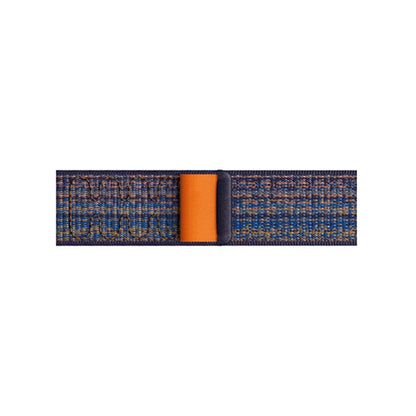 Royal/Orange BB Nylon Sport Fit Loop Apple Watch Band - BugBands